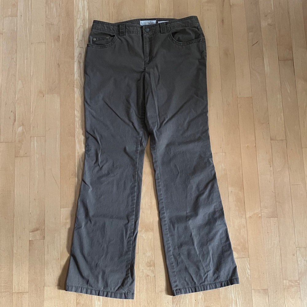 2/$20 12 Long Vintage Victoria's Secret London Jean Christie fit olive mid-rise